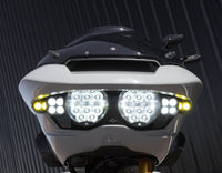 Full Deck Headlight Kit with Denali Lighting for '24+ Harley-Davidson Road Glide by Kraus Motor Co