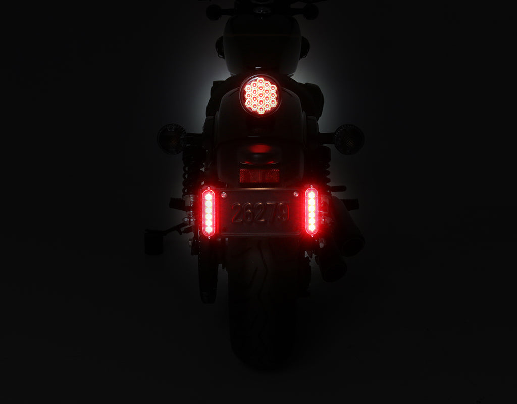 B6 Brake Light Visibility Pod - Red