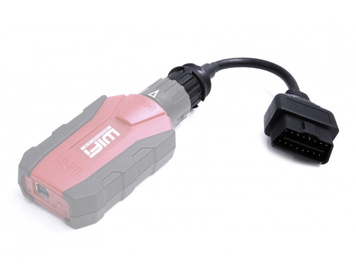 HEX GS-911 OBD-II Adapter Male (from 10-pin GS911 to OBD-II bike)