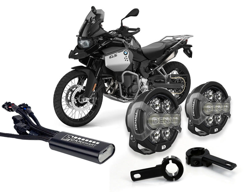 D7 Pro Premium Lighting Bundle w/ Crashbar Mounts for BMW K1600, R nineT, R 18, S1000XR, F900XR, F800GS, F850GS & F750GS Series '11-'26