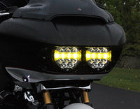 D14 Destroyer LED Motorcycle Headlight Upgrade Kit for Harley-Davidson Road Glide, '15-'23