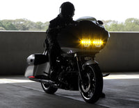 D14 Destroyer LED Motorcycle Headlight - Universal Fit 6.75" Round