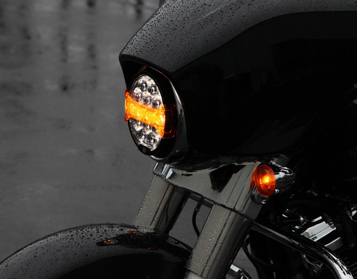 D14 Destroyer LED Motorcycle Headlight Upgrade Kit - Harley-Davidson Street Glide, '14-'23
