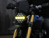 D14 Destroyer LED Motorcycle Headlight - Universal Fit 6.75" Round