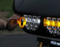 D14 Destroyer LED Motorcycle Headlight - Universal Fit 6.75" Round