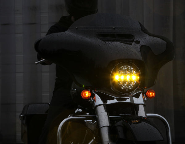 D14 Destroyer LED Motorcycle Headlight Upgrade Kit - Harley-Davidson Street Glide