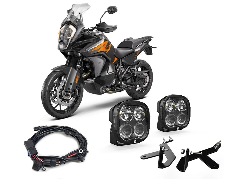 DL4 Essential Lighting Bundle for KTM 1290 Super Adventure R '21-'26 & 1290 Super Adventure S '21-'24