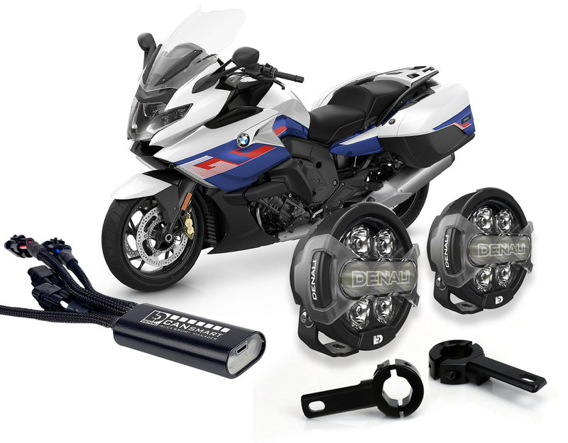 D7 Pro Premium Lighting Bundle w/ Crashbar Mounts for BMW K1600, R nineT, R 18, S1000XR, F900XR, F800GS, F850GS & F750GS Series '11-'26