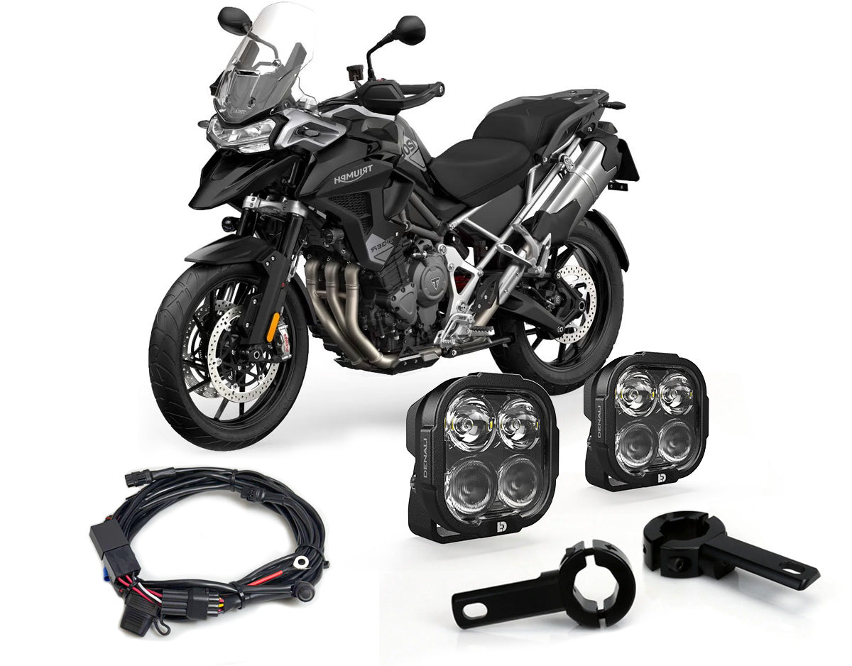 DL4 Essential Lighitng Bundle - Triumph Tiger 900 2020+ & Tiger 1200 2022+