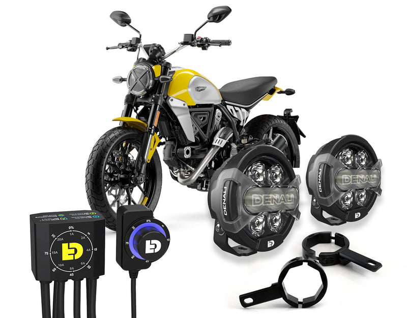 D7 Pro Premium Lighting Bundle for Ducati Scrambler 800 '15-'25 & Scrambler 1100 '18-'25