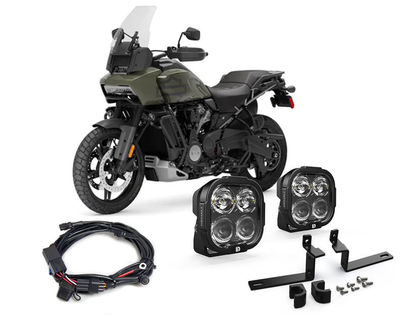 DL4 Essential Lighting Bundle for Harley-Davidson Pan America 1250 '21-'24, Pan America 1250 Special '21-'26 & Pan America CVO '24-'25