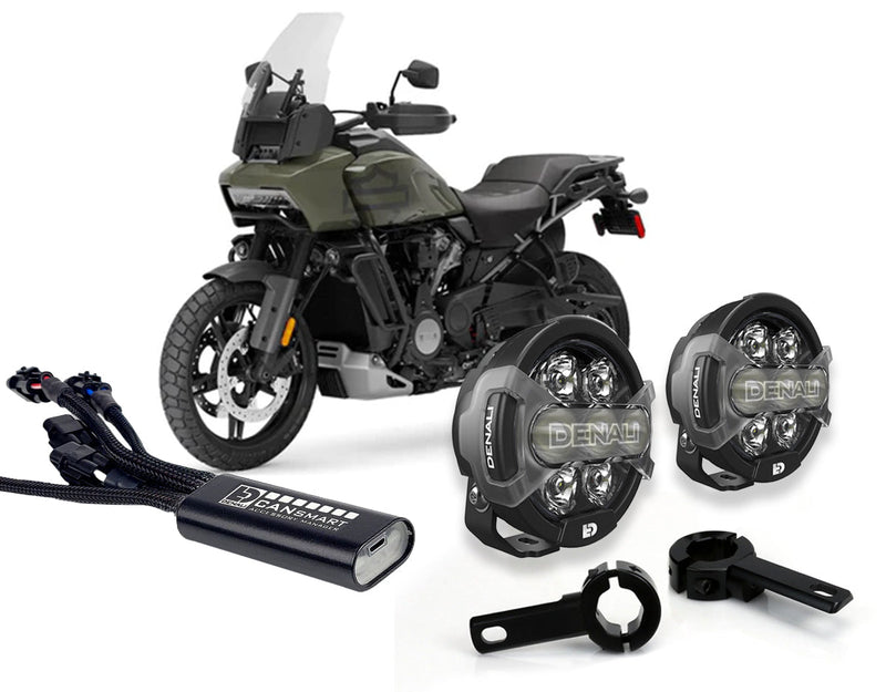 D7 Pro Premium Lighting Bundle w/ Crashbar Mounts for Harley-Davidson Pan America 1250 '21-'24, Pan America 1250 Special '21-'26 & Pan America CVO '24-'25