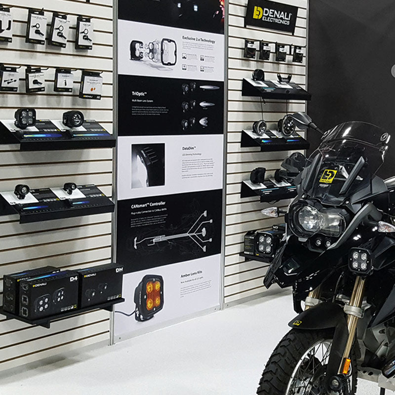 Dealer Display -DialDim with D7 and D3 Amber Light Pods