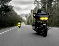 D14 Destroyer LED Motorcycle Headlight - Universal Fit 6.75" Round