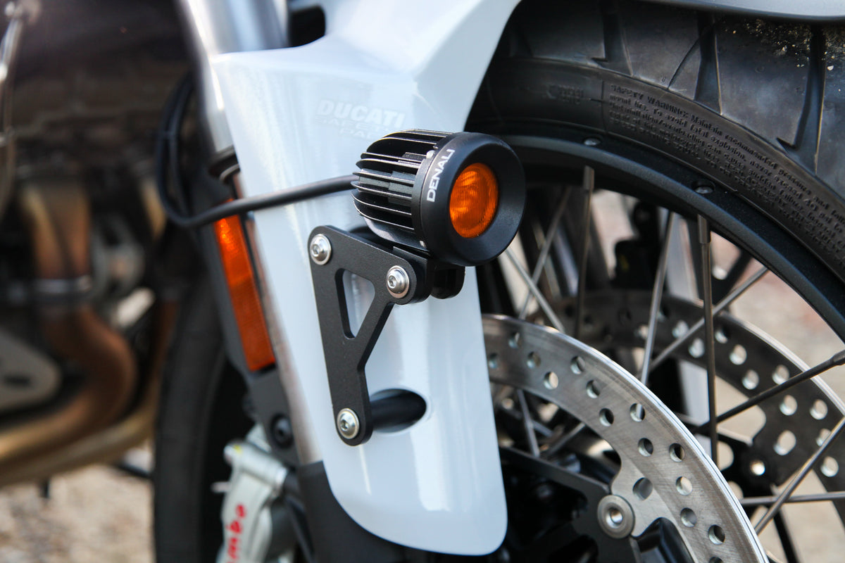 Lower Driving Light Mount - Ducati DesertX