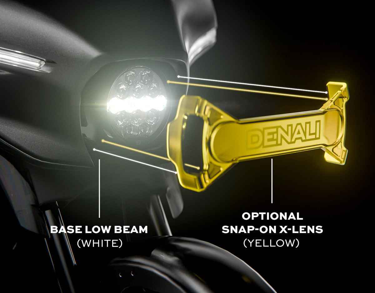 Ace-One Headlight Kit with Denali Lighting for '24-'26 Harley-Davidson Street Glide by Kraus Motor Co