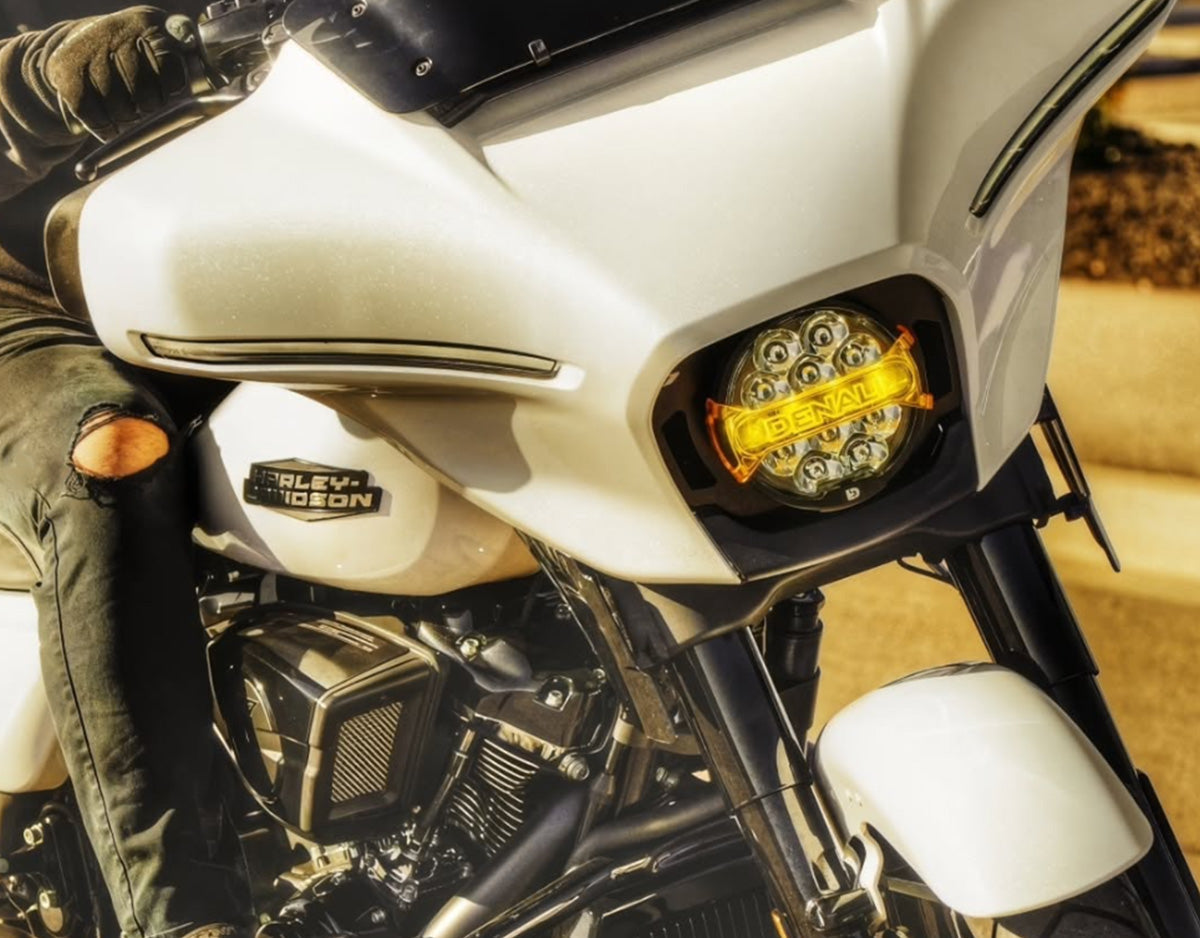 Ace-One Headlight Kit with Denali Lighting for '24-'26 Harley-Davidson Street Glide by Kraus Motor Co