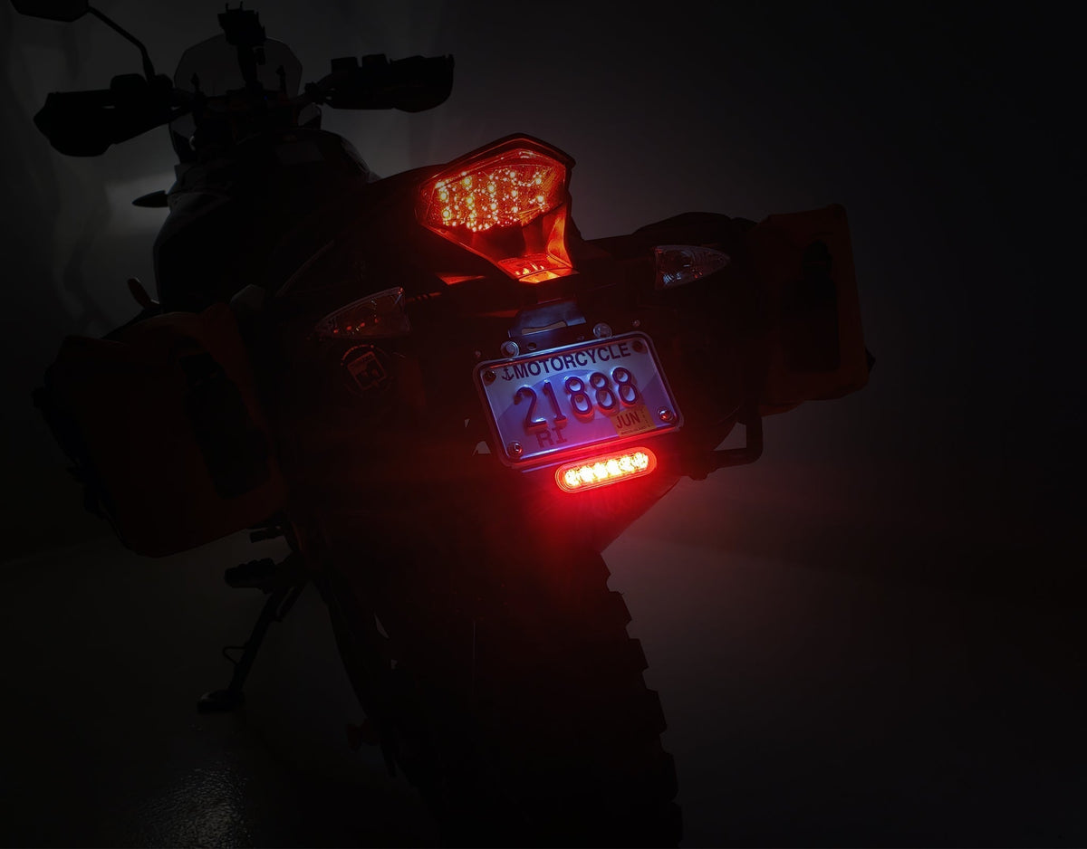 Plug-&-Play B6 Brake Light for Select KTM Adventure Motorcycles - Single or Dual