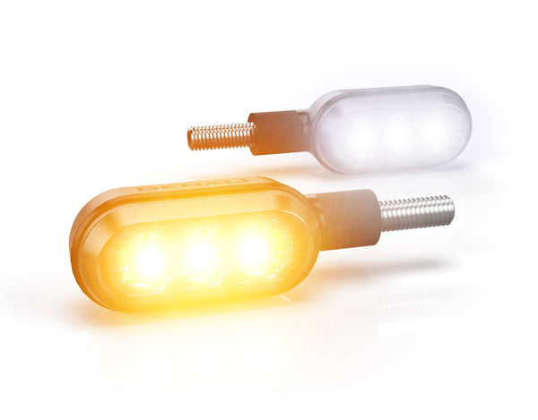 T3 Switchback M8 LED Turn Signals - Front