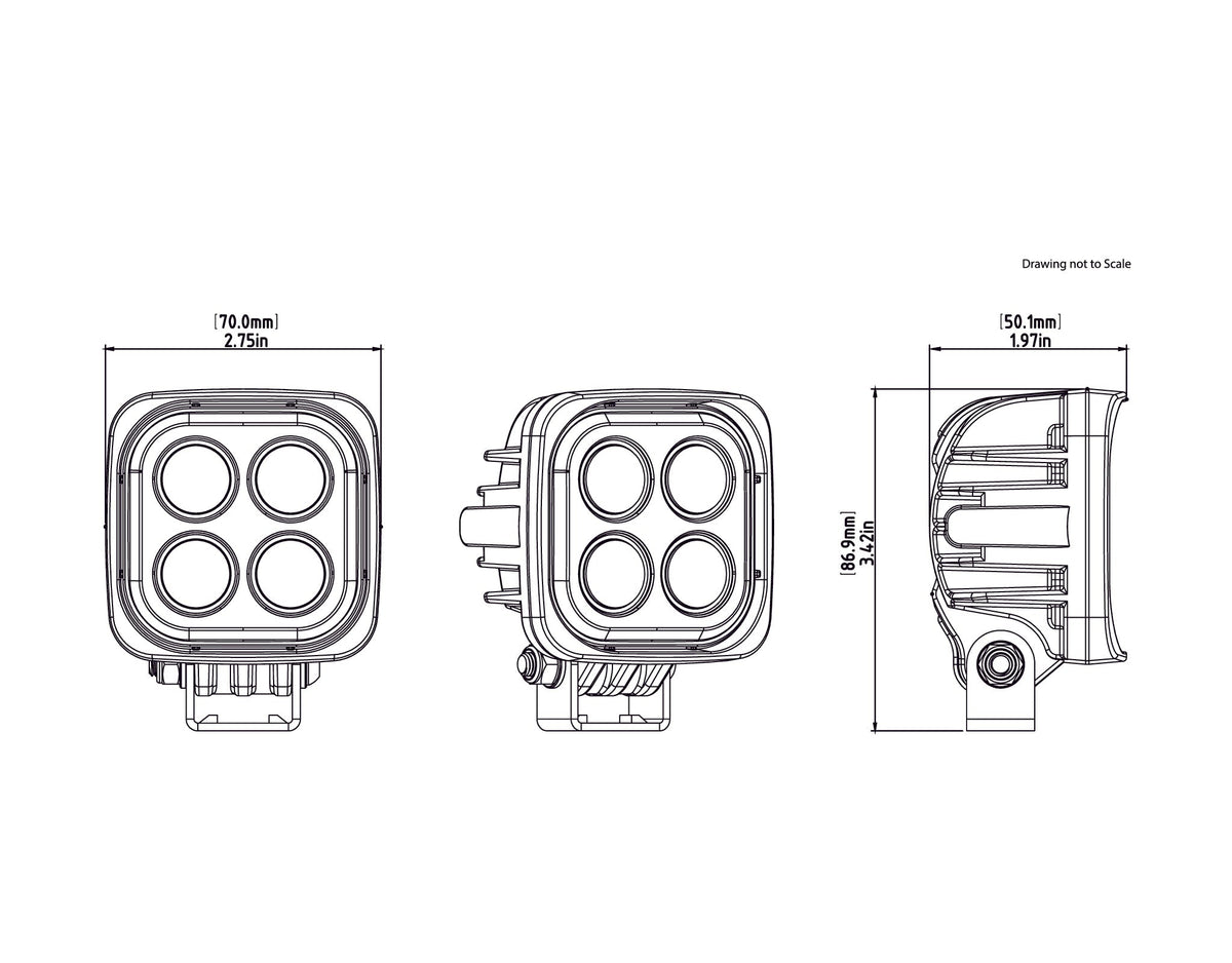 S4 Led Light Pods with DataDim™ Technology