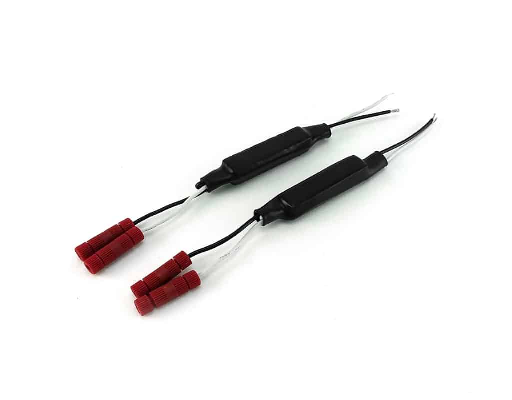 DENALI Turn Signal Load Resistors To Replace Original 10 Watt Signals (20 Ohm, 10W), Pair