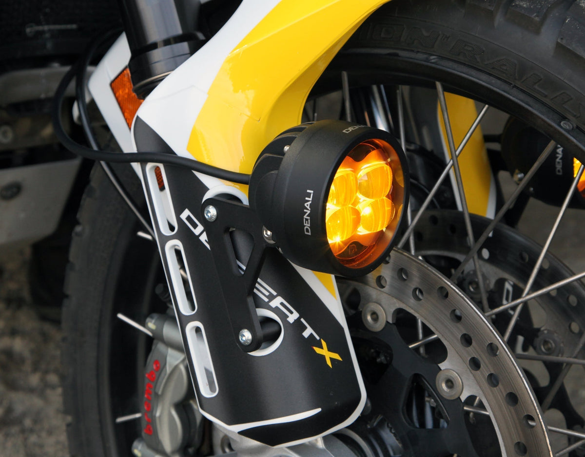 Lower Driving Light Mount - Ducati DesertX '23-'25 & Multistrada V4, '21-'24