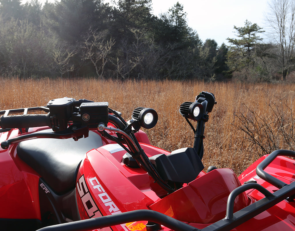 D2 Handlebar Light Kit - Snowmobiles, ATVs & Motorcycles