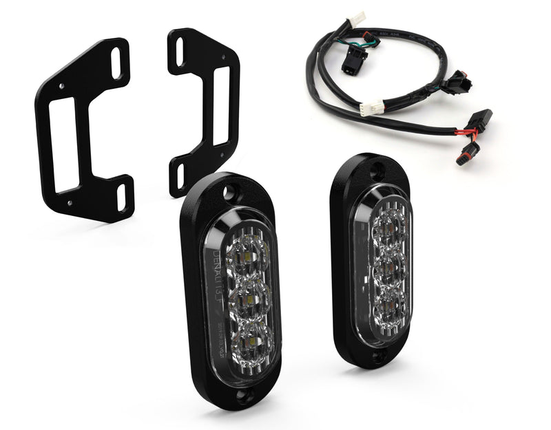 Plug-&-Play Rear T3 Turn Signal License Plate Kit for Harley-Davidson Pan America 1250