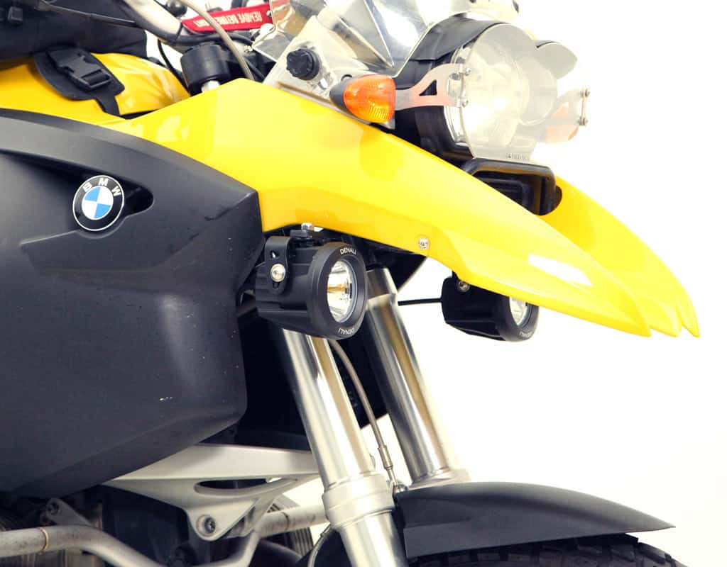 Driving Light Mount - BMW R1200GS '04-'12 & R1200GSA '05-'13