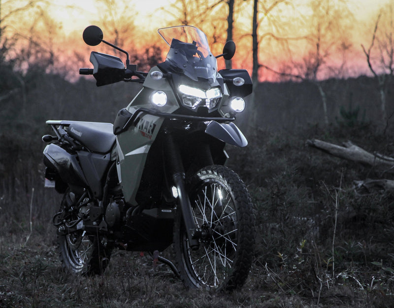 DialDim™ Lighting Controller for Kawasaki KLR650 '22-'26 & KLR650S '22-'26
