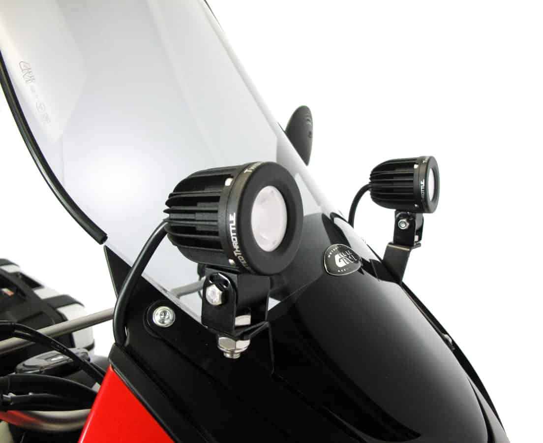 Driving Light Mount - Kawasaki KLR650E '08-'18 (Upper Mount)